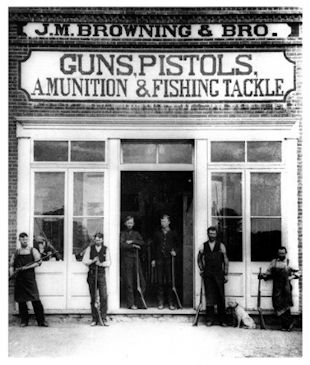 1882年のブローニング・兄弟会社・銃器製造所