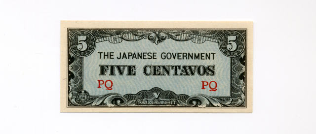 1942年 5 CENTAVOS表