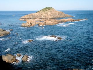 静岡県：伊豆爪木崎の海岸