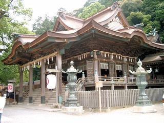 香川県：金刀比羅宮の本宮拝殿