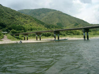 高知県：四万十川の高瀬沈下橋