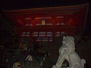 京都府：清水寺の仁王門