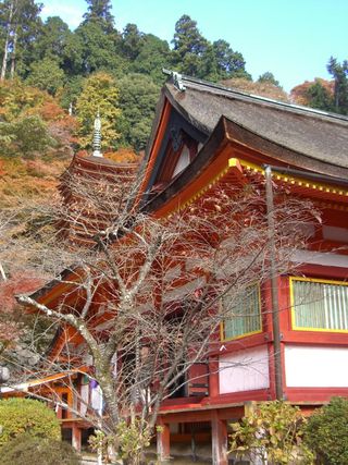 奈良県：談山神社の神廟拝殿