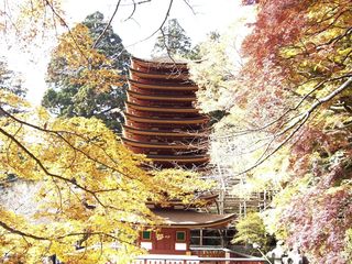奈良県：談山神社の十三重塔