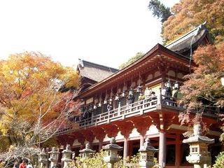 奈良県：談山神社の拝殿