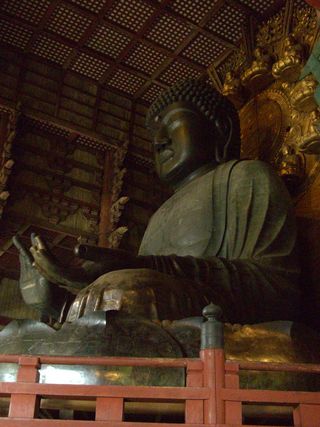 奈良県：東大寺の大仏様