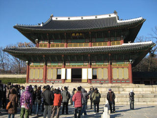 韓国：昌徳宮(チャンドックン)の仁政殿(インジョンジョン) 