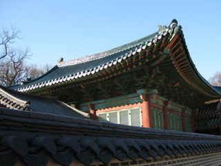 韓国：昌徳宮(チャンドックン)の宣政殿(ソンジョンジョン)