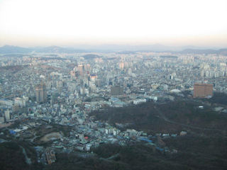韓国：Nソウルタワー北東
