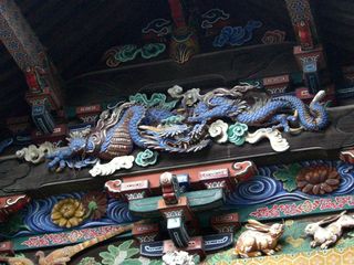 埼玉県：秩父神社のつなぎの龍