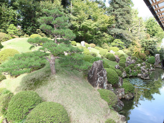 静岡県：龍潭寺の庭園