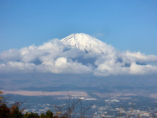 神奈川県：箱根町 乙女峠の富士山