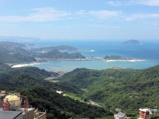 台湾：九份の基隆湾