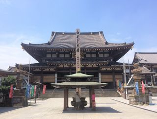 神奈川県：川崎大師の大本堂