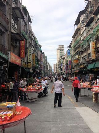 台湾：萬華區の西昌街