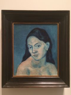 NY：メトロポリタン美術館、ピカソの女の顔(Head of a Woman)