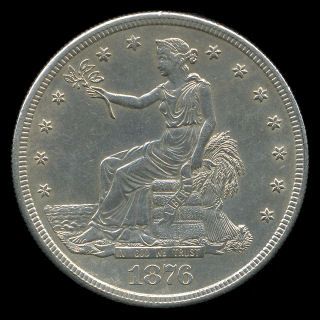 1876N TRADE DOLLAR